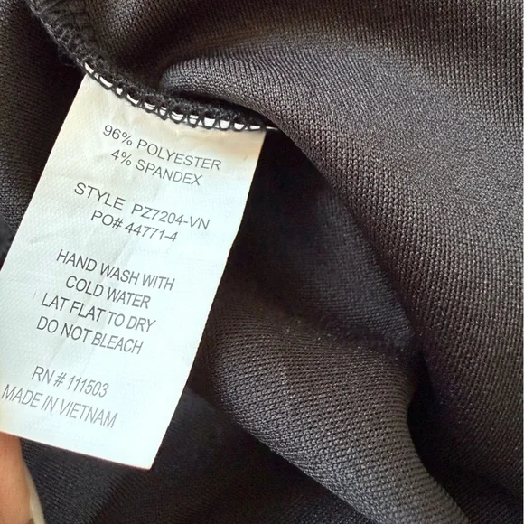 NWT Popular 21 Paperbag Pants With Tie Black Large - Picture 9 of 9